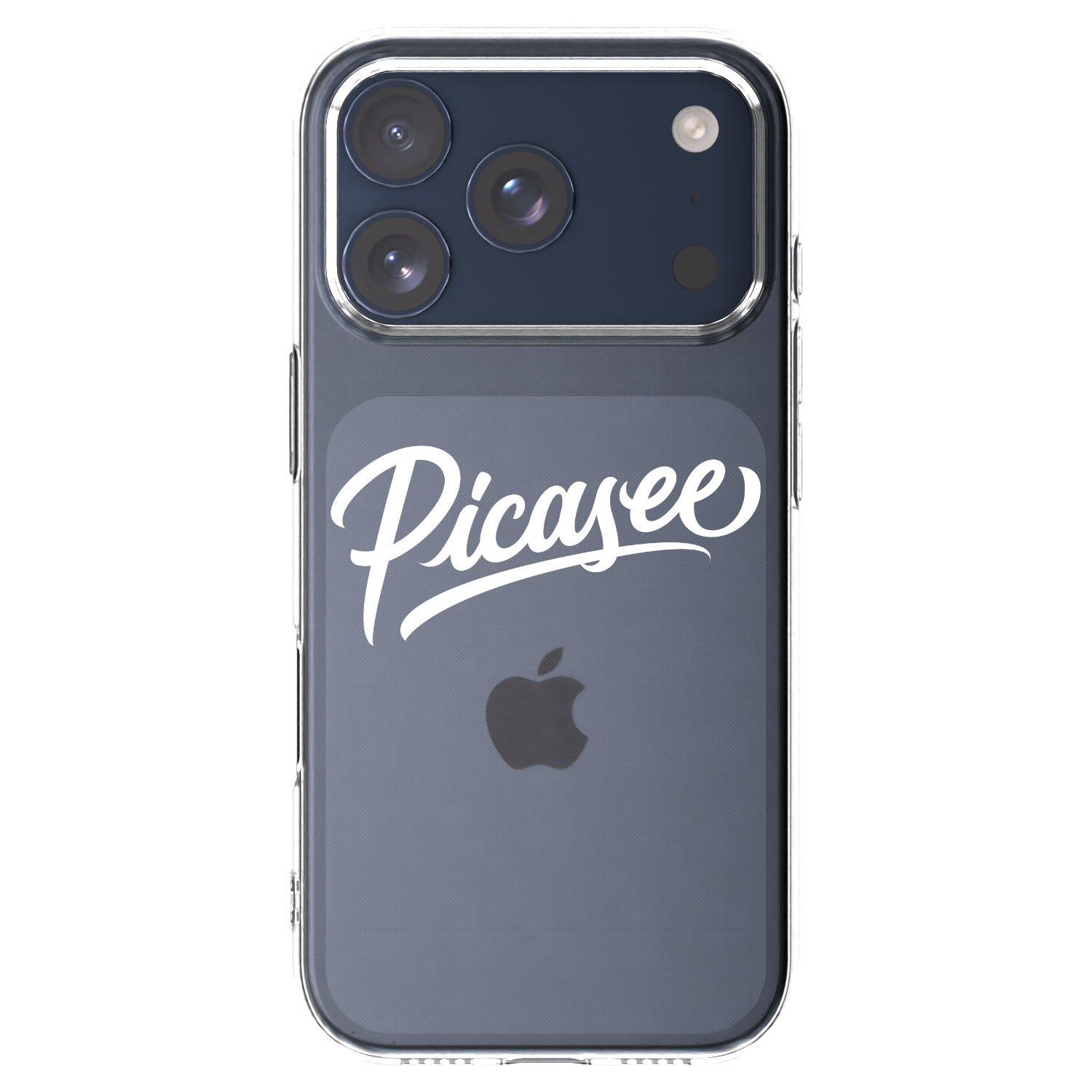 Picasee διαφανής θήκη σιλικόνης Apple iPhone 17 Pro - Picasee - old logo - white