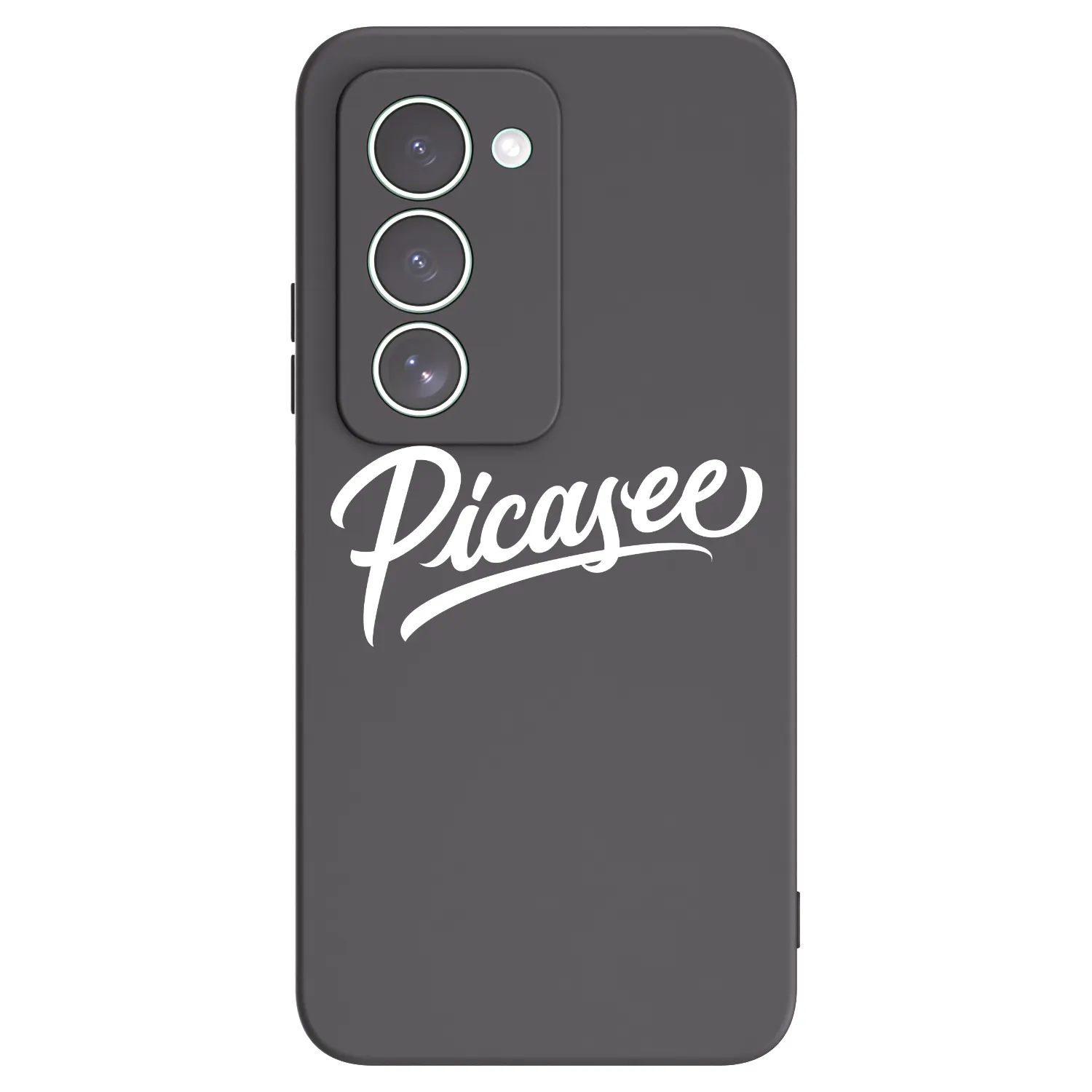 Picasee Μαύρη θήκη σιλικόνης για Xiaomi Redmi 15 5G - Picasee - old logo - white