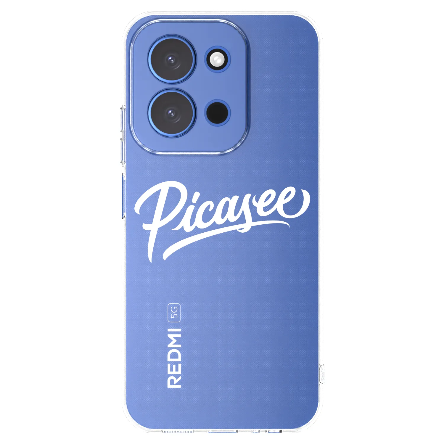 Picasee διαφανής θήκη σιλικόνης Xiaomi Redmi 15C 4G - Picasee - old logo - white