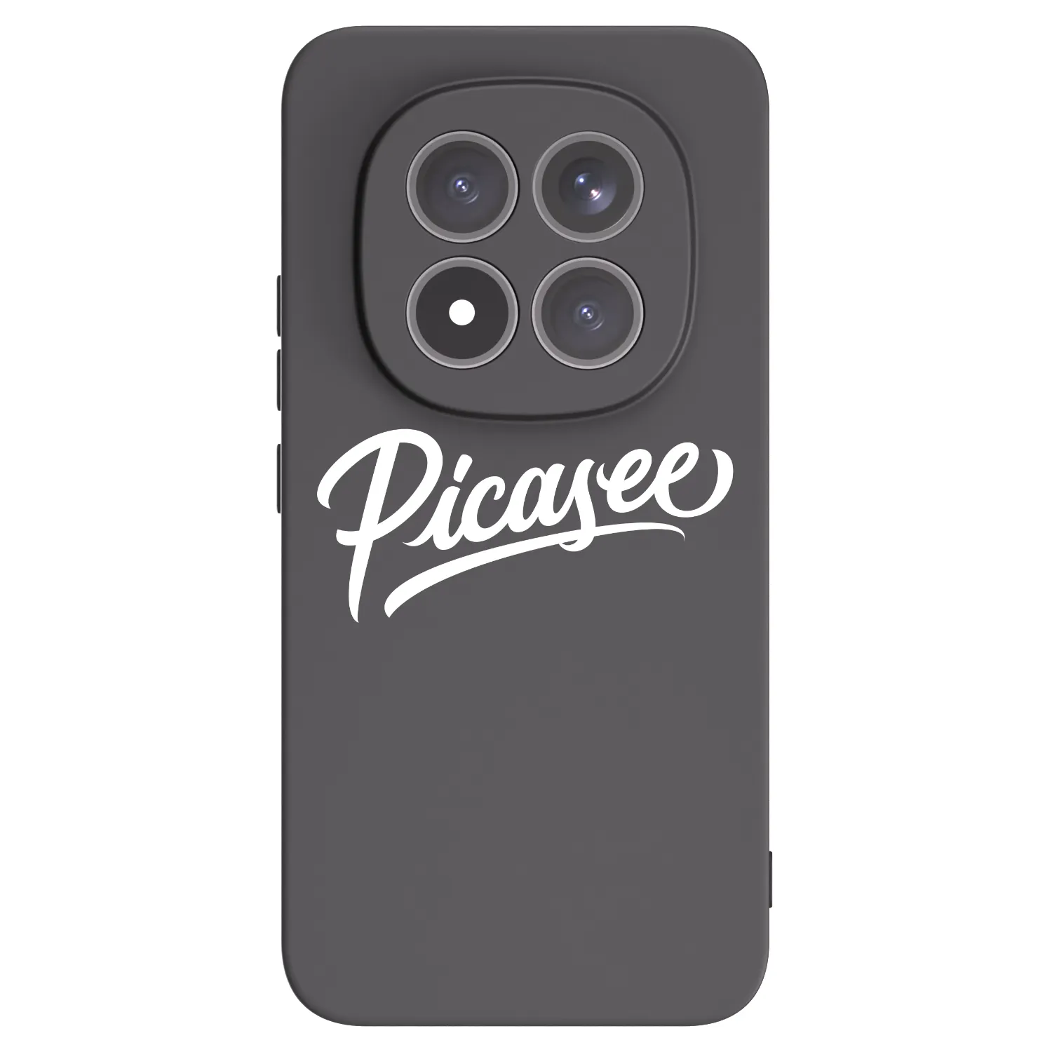 Picasee Μαύρη θήκη σιλικόνης για Xiaomi Redmi Note 15 Pro+ - Picasee - old logo - white