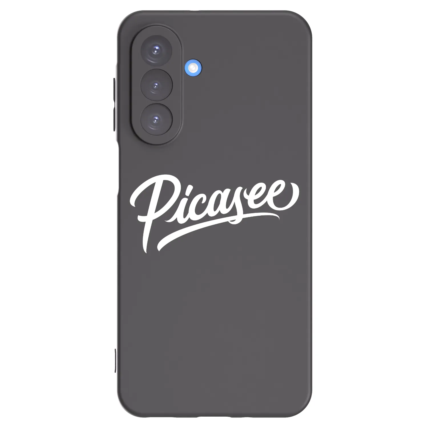 Picasee Μαύρη θήκη σιλικόνης για Samsung Galaxy A17 5G - Picasee - old logo - white