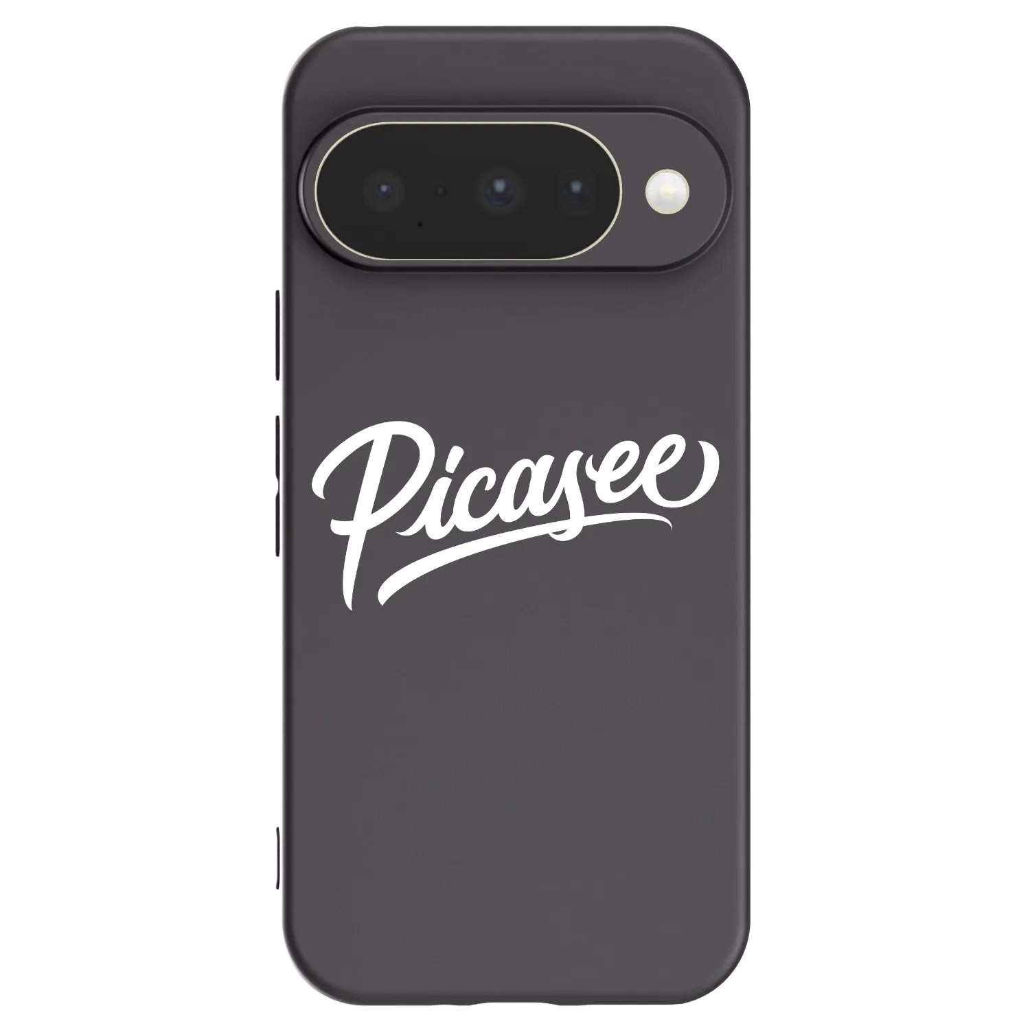 Picasee Μαύρη θήκη σιλικόνης για Google Pixel 10 - Picasee - old logo - white