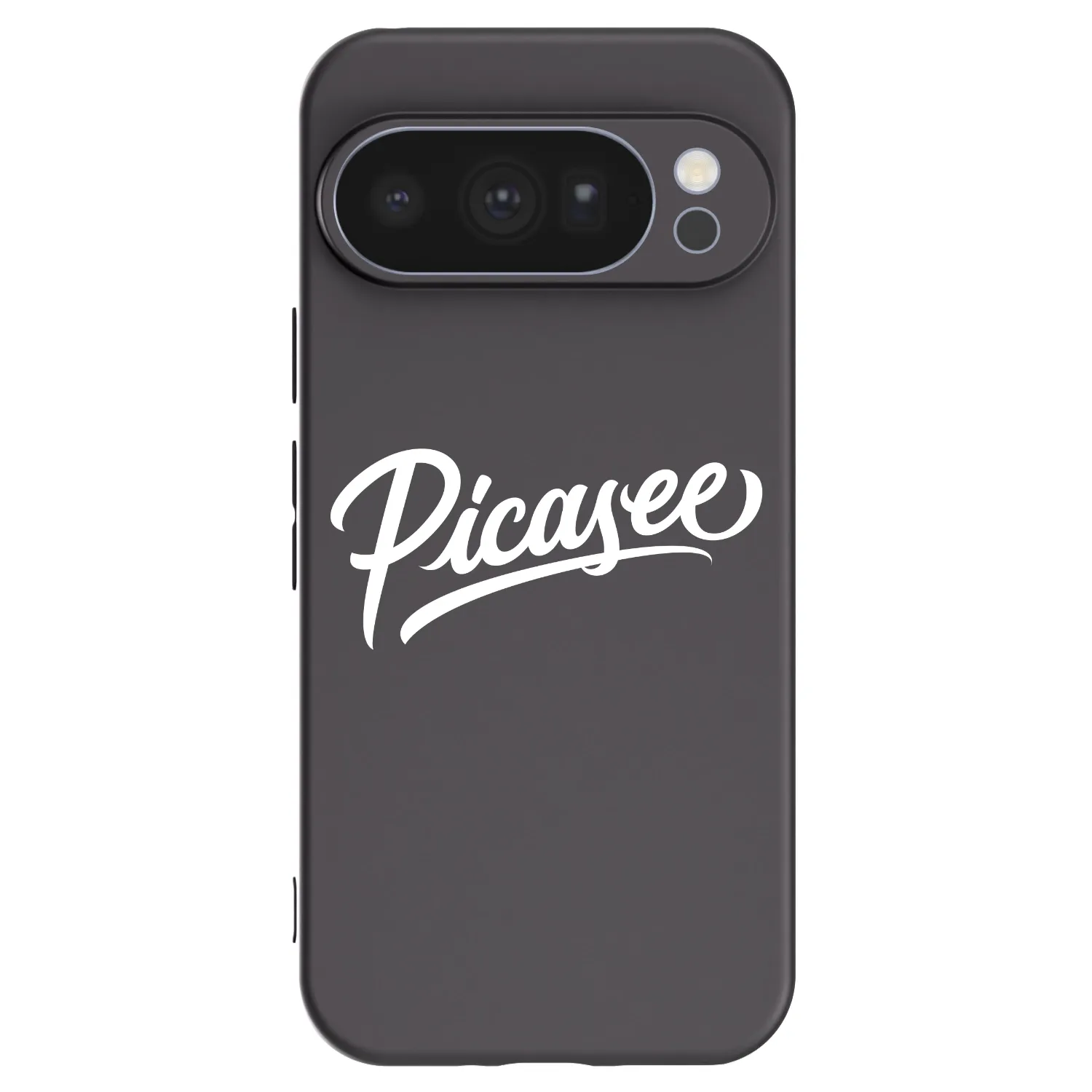 Picasee Μαύρη θήκη σιλικόνης για Google Pixel 10 Pro - Picasee - old logo - white