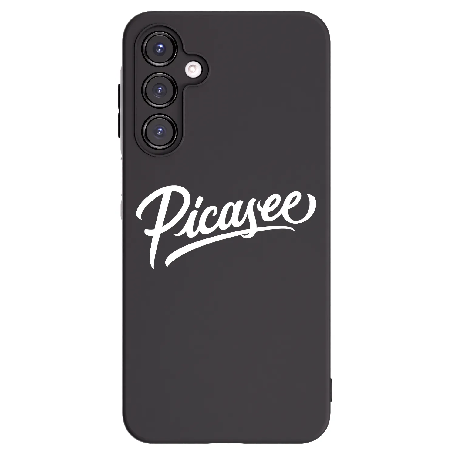 Picasee Μαύρη θήκη σιλικόνης για Samsung Galaxy A16 4G - Picasee - old logo - white