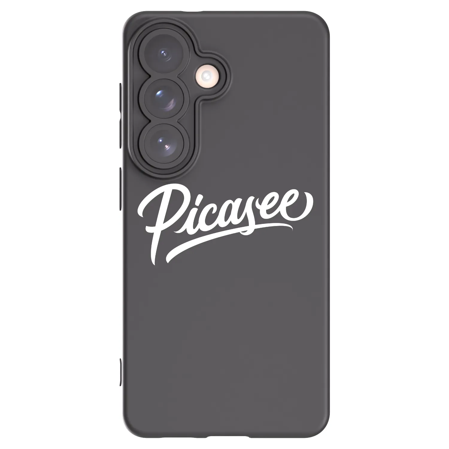 Picasee Μαύρη θήκη σιλικόνης για Samsung Galaxy S26 - Picasee - old logo - white