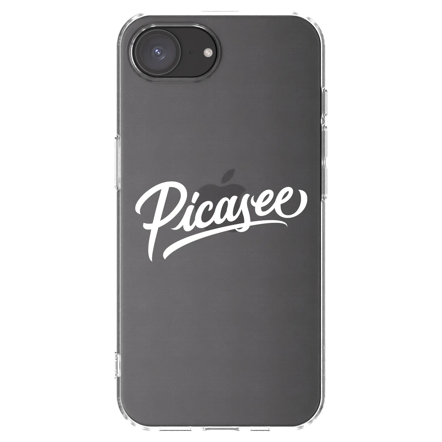 Picasee διαφανής θήκη σιλικόνης Apple iPhone 17e - Picasee - old logo - white