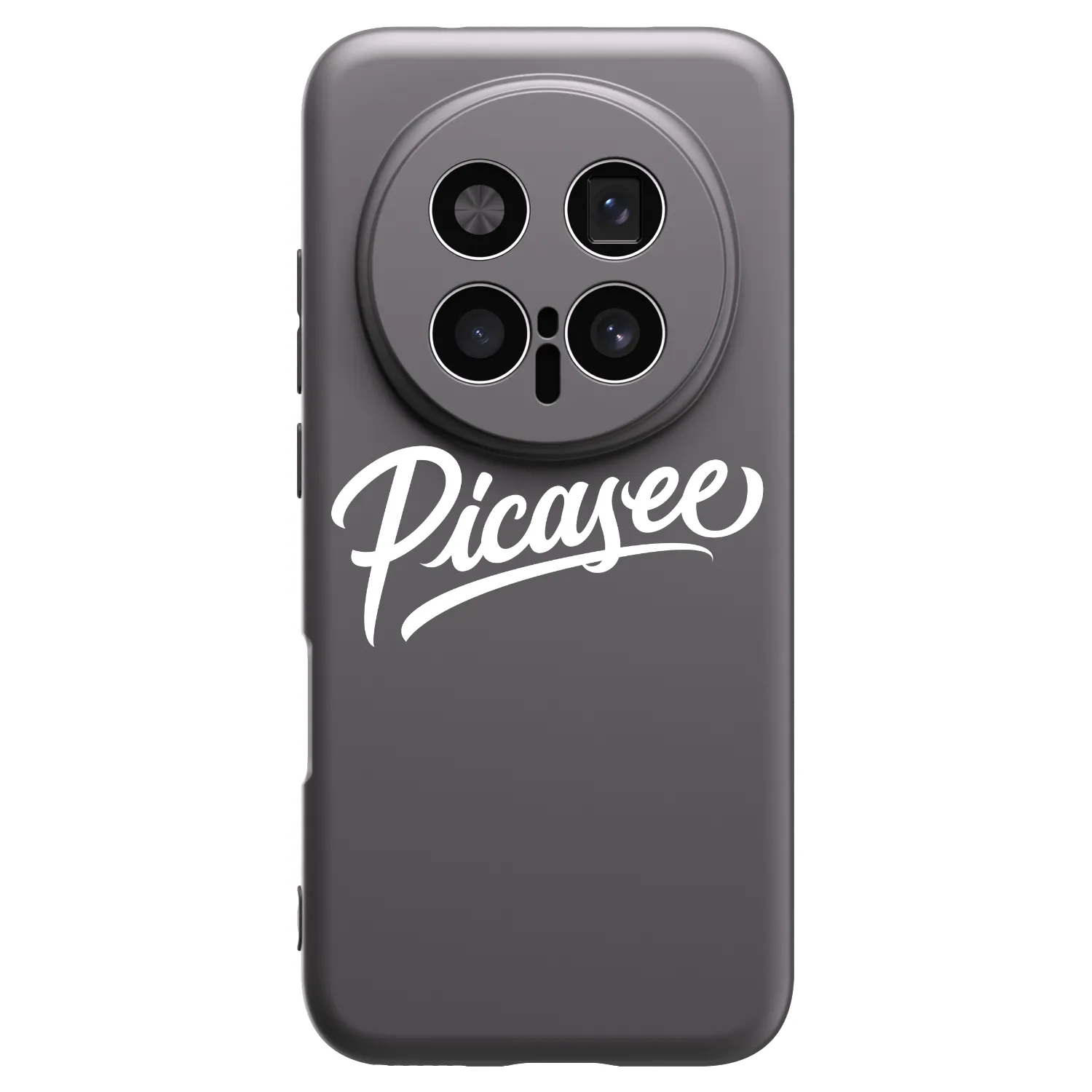 Picasee Μαύρη θήκη σιλικόνης για Honor Magic8 Pro 5G - Picasee - old logo - white