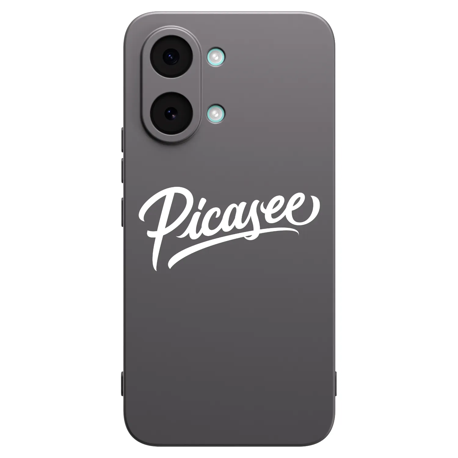 Picasee Μαύρη θήκη σιλικόνης για Xiaomi Poco X8 Pro Max - Picasee - old logo - white