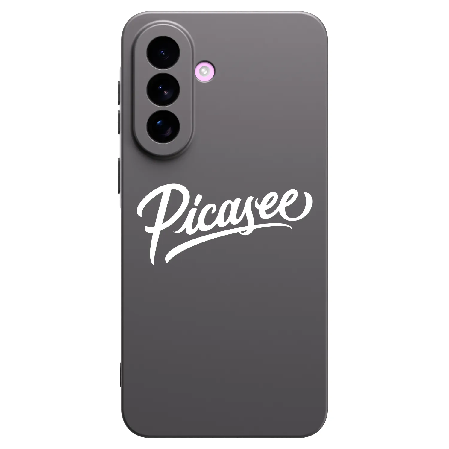 Picasee Μαύρη θήκη σιλικόνης για Samsung Galaxy A57 5G - Picasee - old logo - white