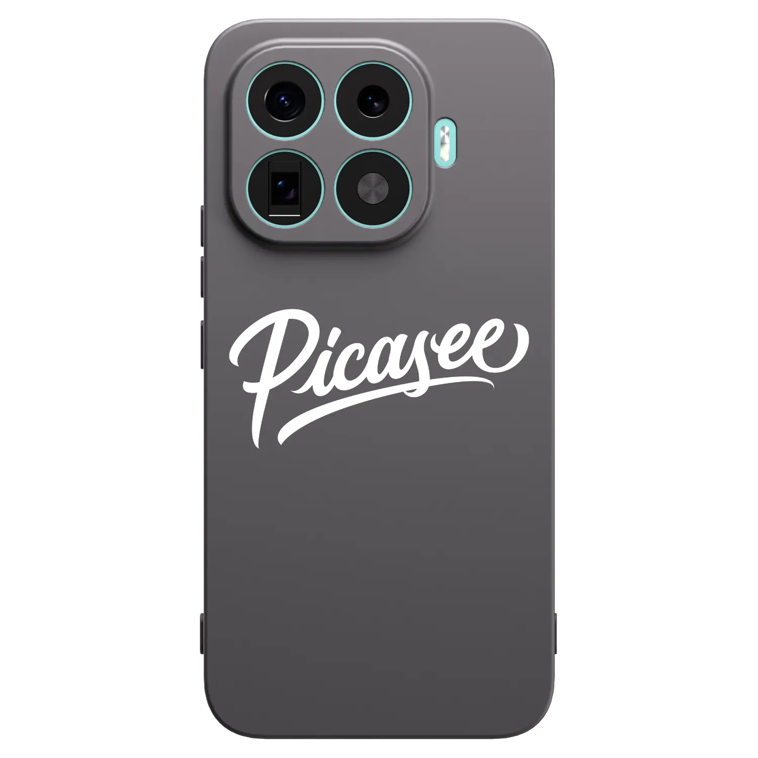 Picasee Μαύρη θήκη σιλικόνης για Xiaomi 17T Pro - Picasee - old logo - white