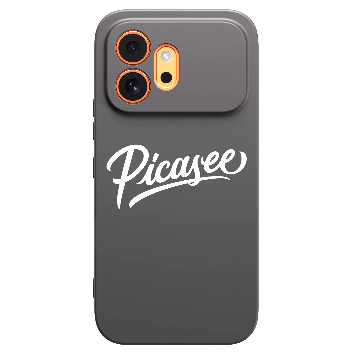 Picasee Μαύρη θήκη σιλικόνης για Honor 600 - Picasee - old logo - white