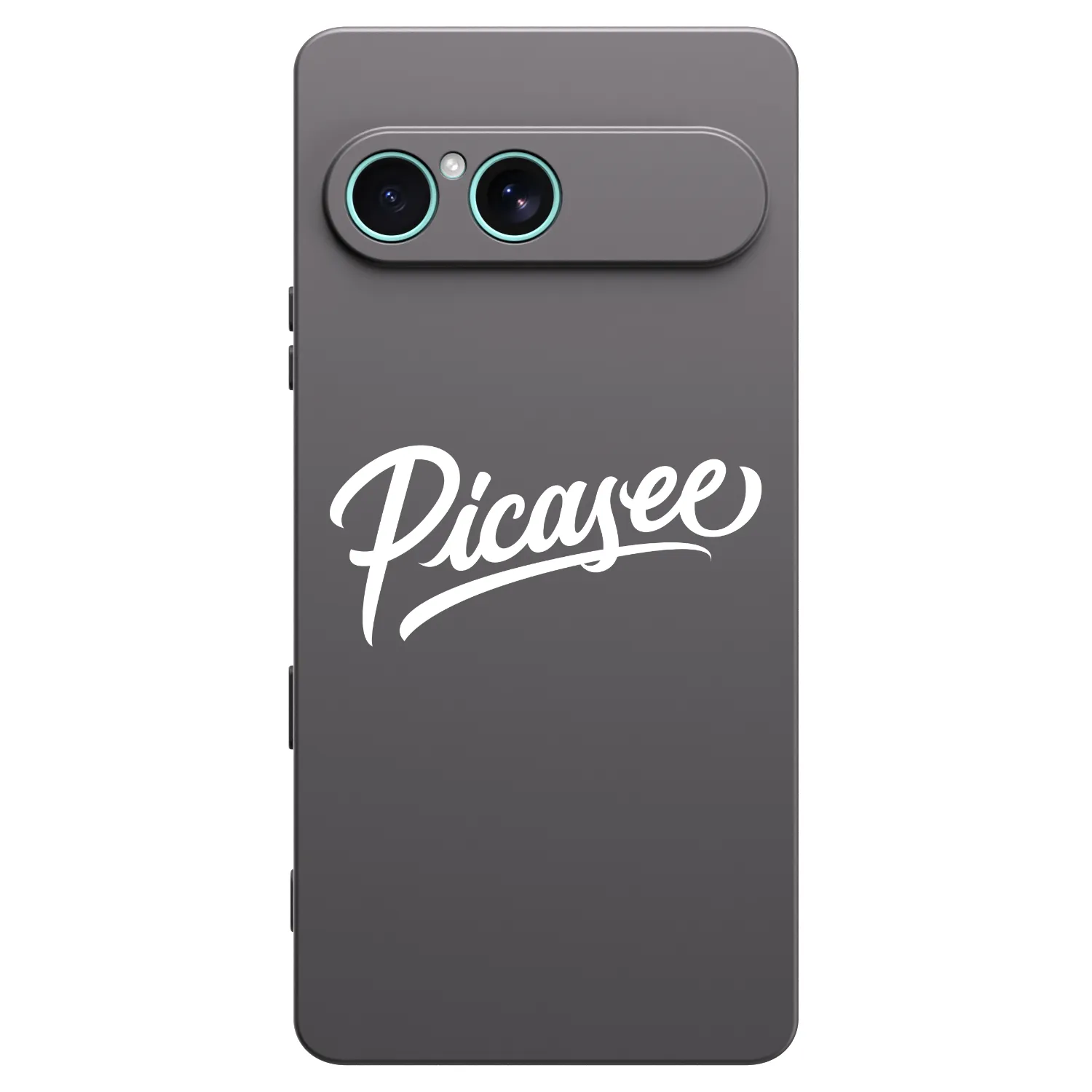 Picasee Μαύρη θήκη σιλικόνης για Sony Xperia 10 VII - Picasee - old logo - white