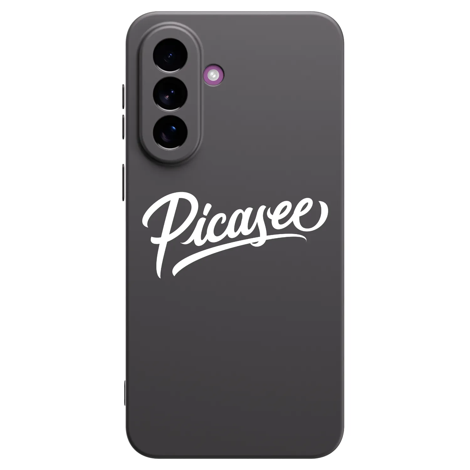 Picasee Μαύρη θήκη σιλικόνης για Samsung Galaxy A37 - Picasee - old logo - white