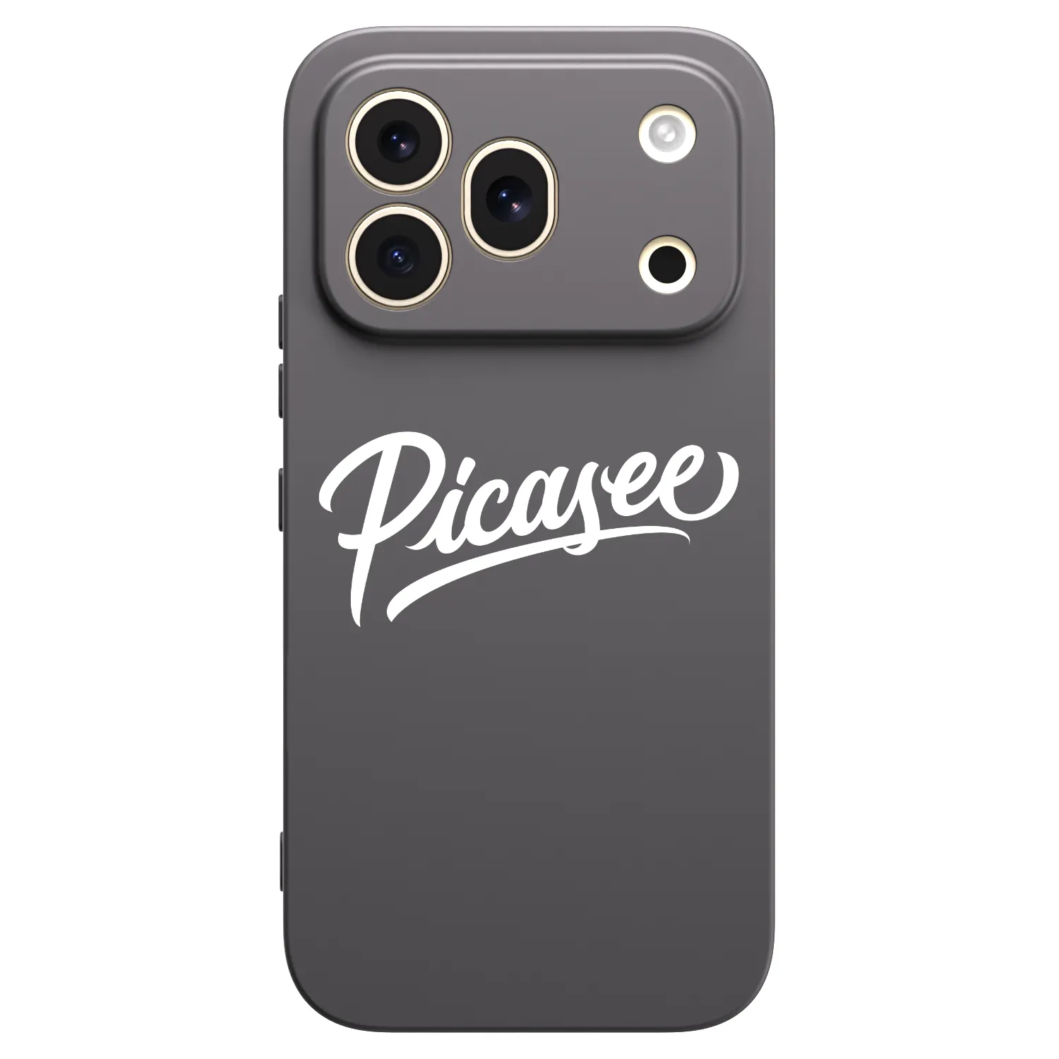 Picasee Μαύρη θήκη σιλικόνης για Honor 600 Pro - Picasee - old logo - white
