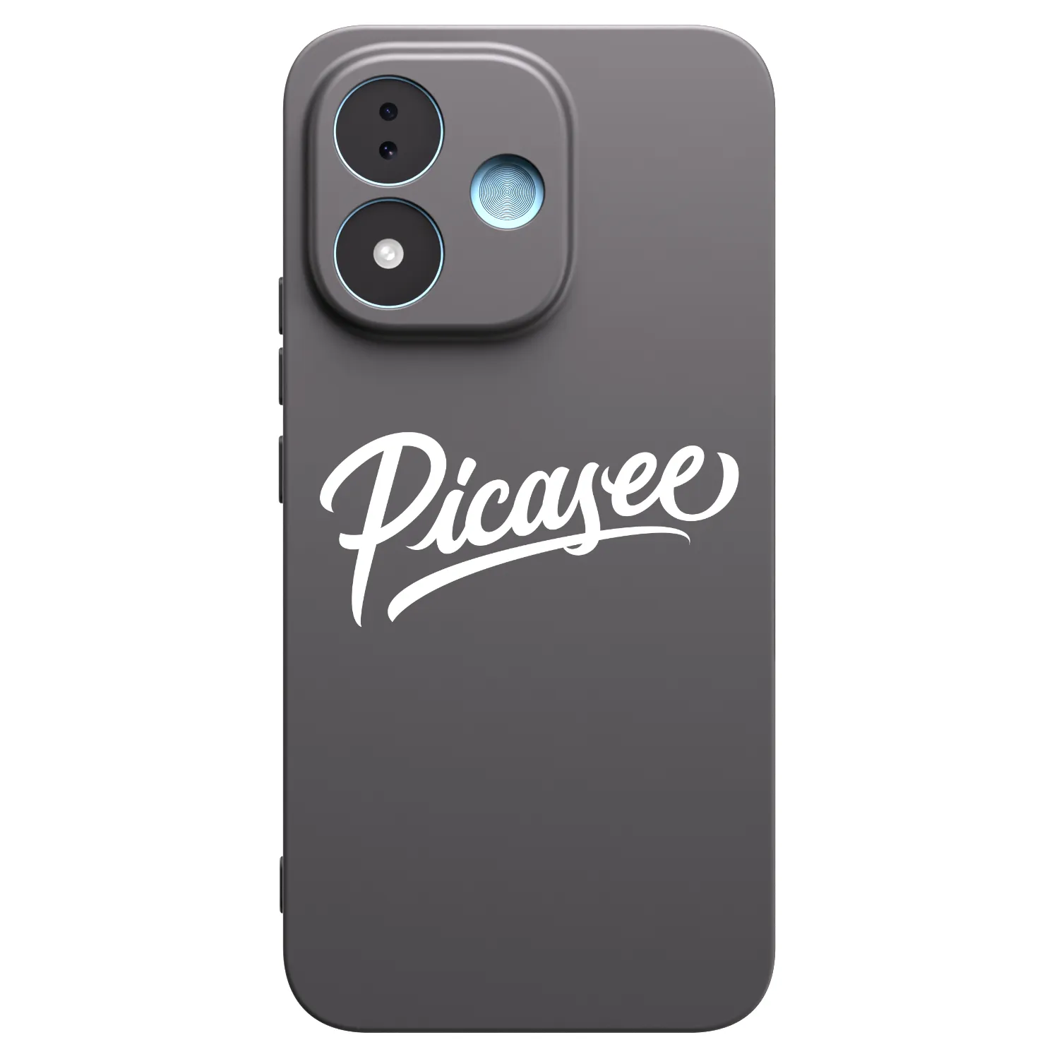 Picasee Μαύρη θήκη σιλικόνης για Xiaomi Redmi Note 17 5G - Picasee - old logo - white