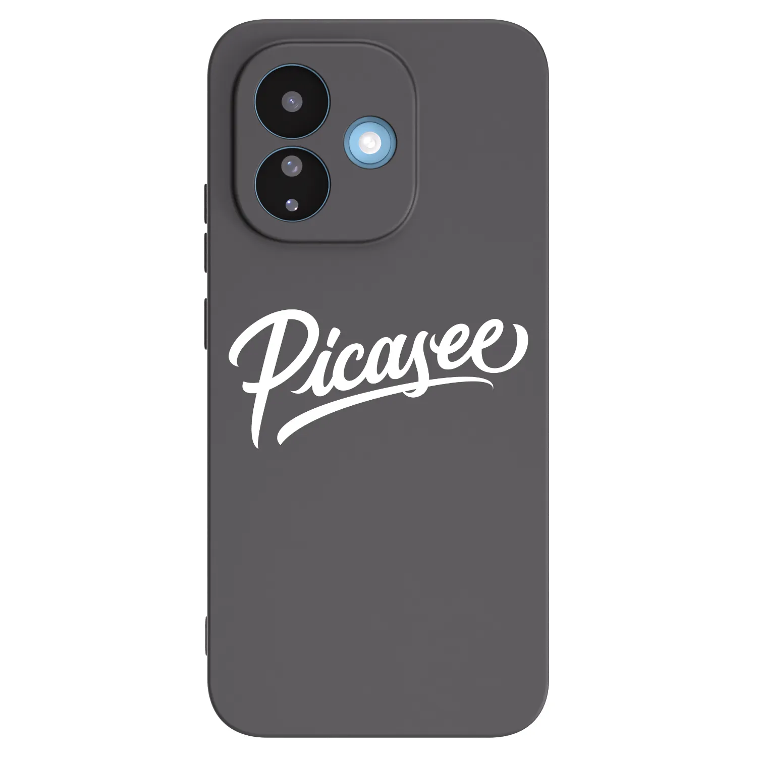 Picasee Μαύρη θήκη σιλικόνης για Xiaomi Redmi Note 17 Pro 5G - Picasee - old logo - white