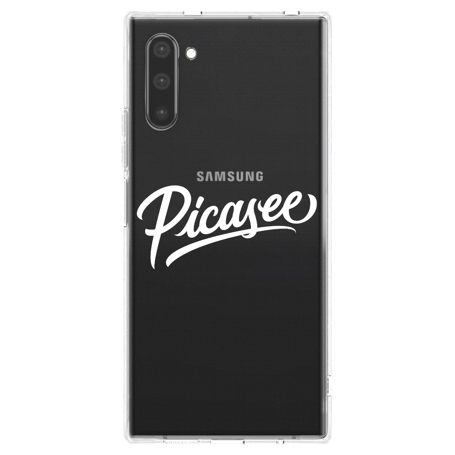 Picasee διαφανής θήκη σιλικόνης Samsung Galaxy Note 10 N970F - Picasee - old logo - white
