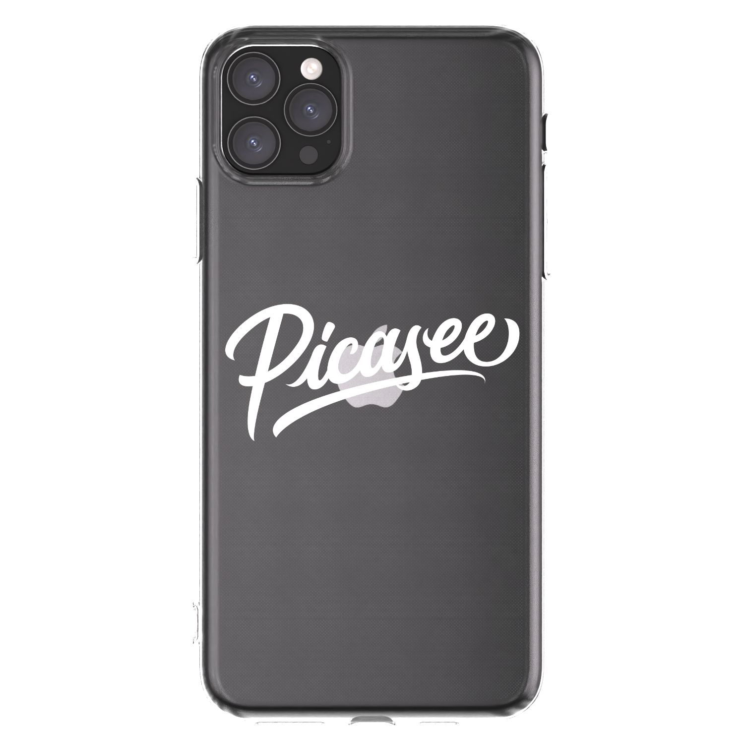 Picasee διαφανής θήκη σιλικόνης Apple iPhone 11 Pro Max - Picasee - old logo - white
