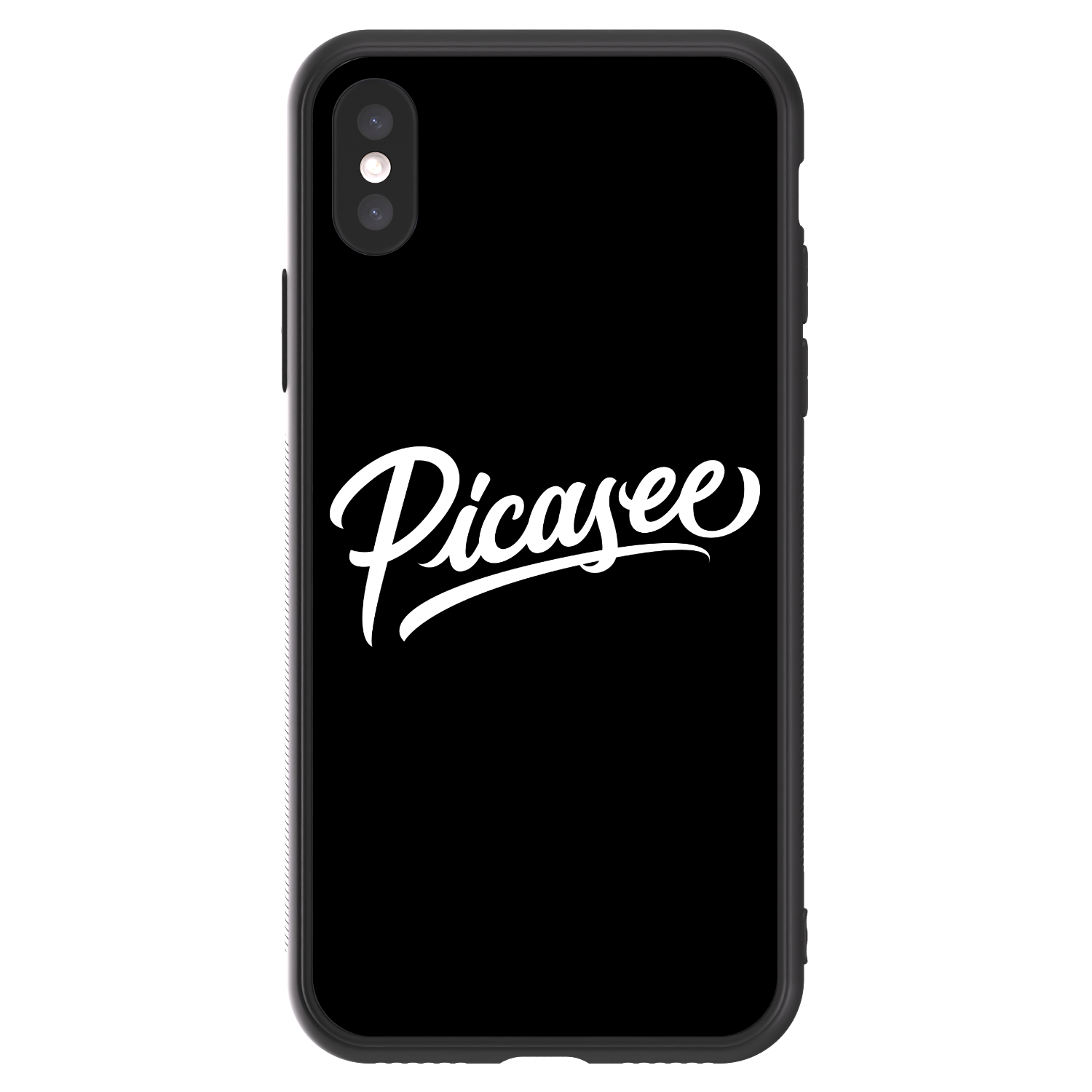 Picasee ULTIMATE CASE για Apple iPhone X/XS - Picasee - old logo - white