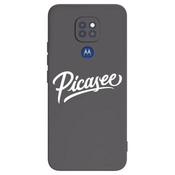 Θήκη για Motorola Moto G9 Play - Picasee - old logo - white