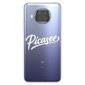 Picasee διαφανής θήκη σιλικόνης Xiaomi Mi 10T Lite - Picasee - old logo - white