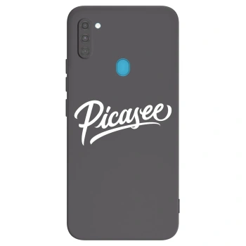 Θήκη για Samsung Galaxy M11 - Picasee - old logo - white