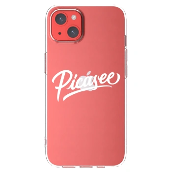 Picasee διαφανής θήκη σιλικόνης Apple iPhone 13 - Picasee - old logo - white