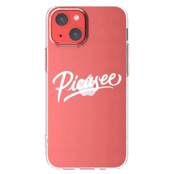 Picasee διαφανής θήκη σιλικόνης Apple iPhone 13 mini - Picasee - old logo - white