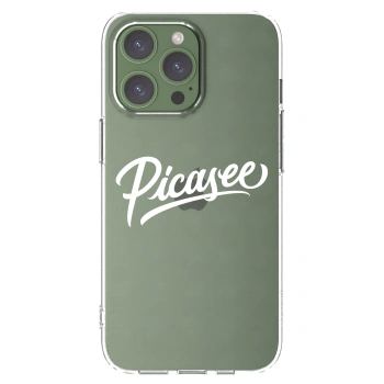 Picasee διαφανής θήκη σιλικόνης Apple iPhone 13 Pro - Picasee - old logo - white