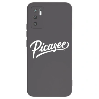 Picasee Μαύρη θήκη σιλικόνης για Xiaomi Redmi Note 10 5G - Picasee - old logo - white