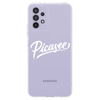 Picasee διαφανής θήκη σιλικόνης Samsung Galaxy A32 4G SM-A325F - Picasee - old logo - white