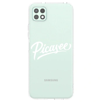 Picasee διαφανής θήκη σιλικόνης Samsung Galaxy A22 A226B 5G - Picasee - old logo - white