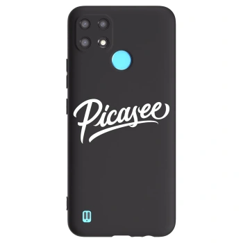 Θήκη για Realme C21 - Picasee - old logo - white