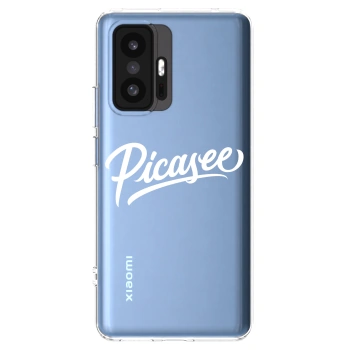 Picasee διαφανής θήκη σιλικόνης Xiaomi 11T Pro - Picasee - old logo - white
