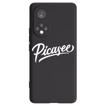 Picasee Μαύρη θήκη σιλικόνης για Huawei Nova 9 - Picasee - old logo - white