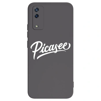 Picasee Μαύρη θήκη σιλικόνης για Vivo Y11s - Picasee - old logo - white