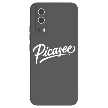 Picasee Μαύρη θήκη σιλικόνης για Vivo Y72 5G - Picasee - old logo - white