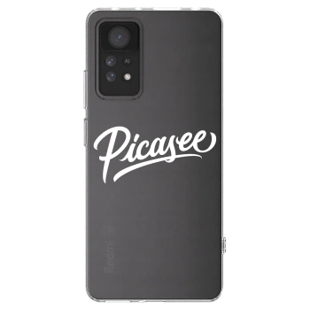 Picasee διαφανής θήκη σιλικόνης Xiaomi Redmi Note 11 Pro 5G - Picasee - old logo - white