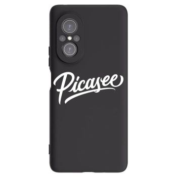 Picasee Μαύρη θήκη σιλικόνης για Huawei Nova 9 SE - Picasee - old logo - white