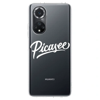 Picasee διαφανής θήκη σιλικόνης Huawei Nova 9 SE - Picasee - old logo - white