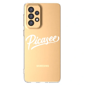 Picasee διαφανής θήκη σιλικόνης Samsung Galaxy A33 5G A336 - Picasee - old logo - white