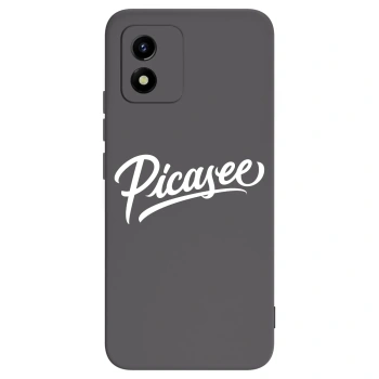 Picasee Μαύρη θήκη σιλικόνης για Vivo Y01 - Picasee - old logo - white