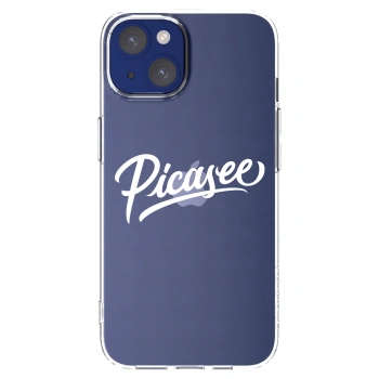 Picasee διαφανής θήκη σιλικόνης Apple iPhone 14 - Picasee - old logo - white