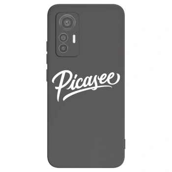 Picasee Μαύρη θήκη σιλικόνης για Xiaomi 12 Lite - Picasee - old logo - white