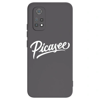 Picasee Μαύρη θήκη σιλικόνης για Xiaomi Poco M4 Pro - Picasee - old logo - white