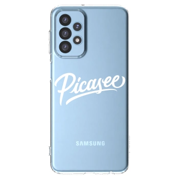 Picasee διαφανής θήκη σιλικόνης Samsung Galaxy A23 A235F 4G - Picasee - old logo - white
