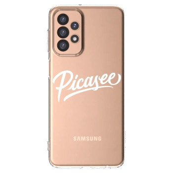 Picasee διαφανής θήκη σιλικόνης Samsung Galaxy A23 A236B 5G - Picasee - old logo - white