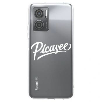 Picasee διαφανής θήκη σιλικόνης Xiaomi Redmi 10 5G - Picasee - old logo - white