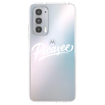 Θήκη για Motorola Edge 20 - Picasee - old logo - white