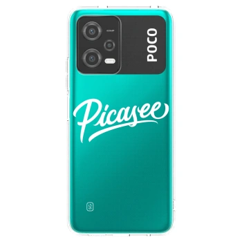 Picasee διαφανής θήκη σιλικόνης Xiaomi Poco X5 - Picasee - old logo - white